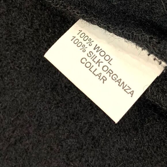 COVELO Boiled Wool & Silk Poppy Sweater Jacket (Sz M) - Picture 9 of 11